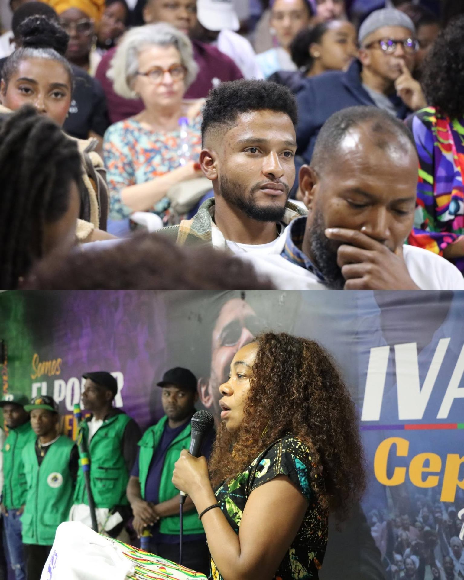 Participantes y liderazgos afrocolombianos durante un encuentro comunitario